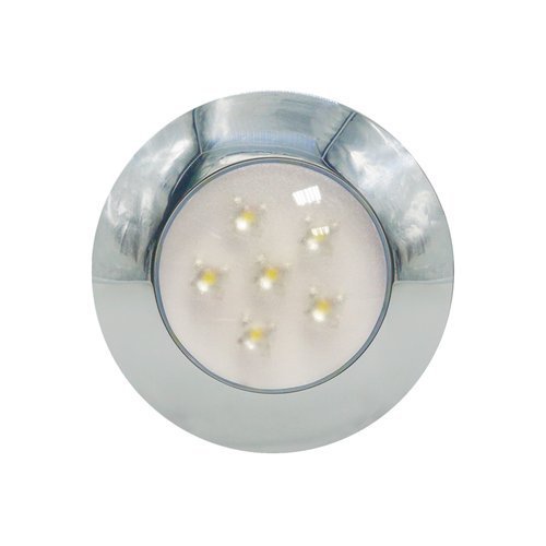 LAMPA AQUA LED 12/24V 75 MM CHROM