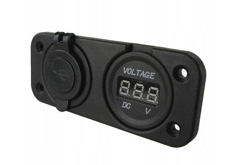 ŁADOWARKA USB Z WOLTOMIERZEM AD5-2013/4010