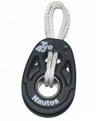 BLOK REGATOWY POJEDYNCZY 40MM HT2040TR WIĄZANY