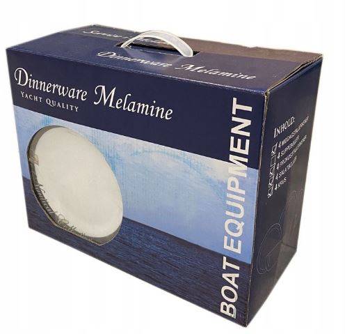 KOMPLET NACZYŃ Z MELAMINY MARINE POLARIS 20 SZT.11091