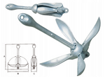 KOTWICA SKŁADANA 2,5 KG  0111002