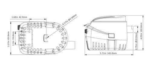 POMPA ZĘZOWA SEAFLO 35 l/min SFBP1-G600-06 AUTO