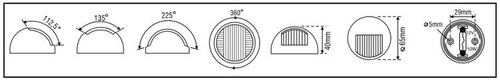 LAMPA NAWIGACYJNA 225 st. MASZTOWA 30077