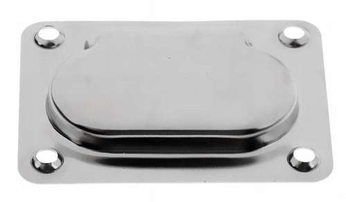 PODNOŚNIK DENNY 76x57mm UCHWYT BAKISTY NIERDZEWNY SFSL-09 