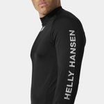 BLUZA HELLY HANSEN WATERWEAR RASHGUARD 34023 990 CZARNA