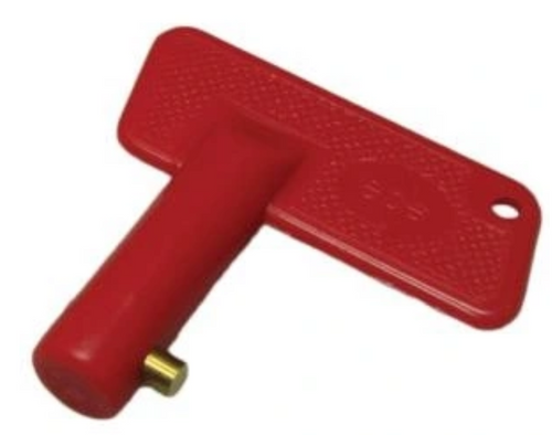 ZAPASOWY KLUCZ DO WYŁĄCZNIKA AKUMULATORA L0613066 