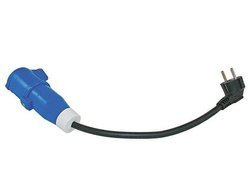 ADAPTER GNIAZDO CE/SCHUKO PORTOWE - WTYCZKA 230