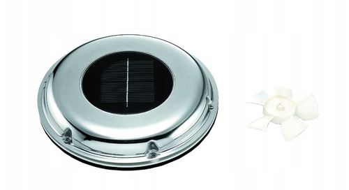 WENTYLATOR NA BATERIE SŁONECZNE Z WYŁĄCZNIKIEM 216,8 MM SFSPV-03