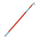 BOSAK TELESKOPOWY ALU CADET 120-200 cm CZERWONY
