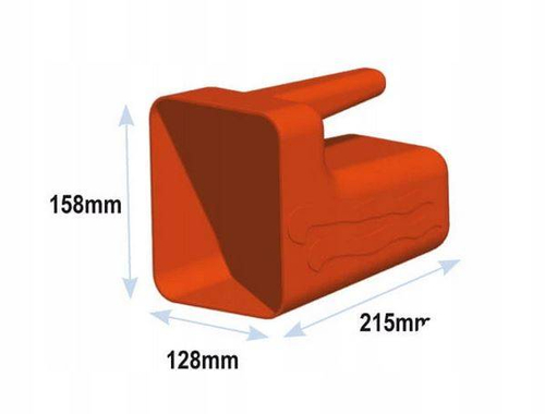 CZERPAK WODY 2,5 L POMARAŃCZOWY