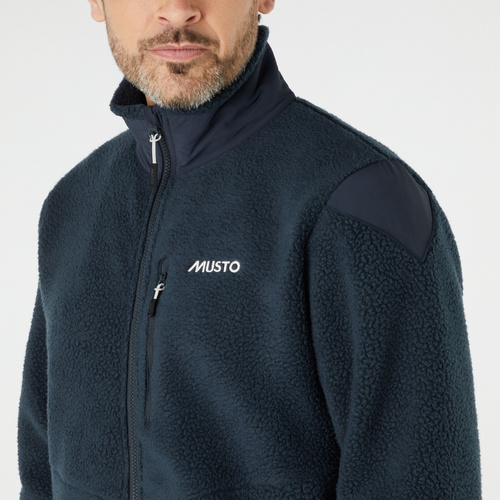 KURTKA MĘSKA MUSTO NAUTIC FULL ZIP PILE FLEECE 82590