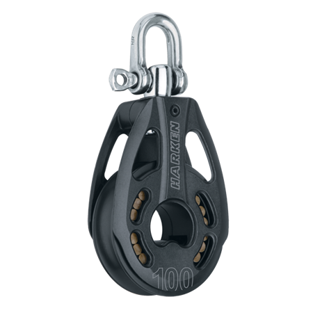 Blok aluminiowy HARKEN 100 mm krętlik 3246