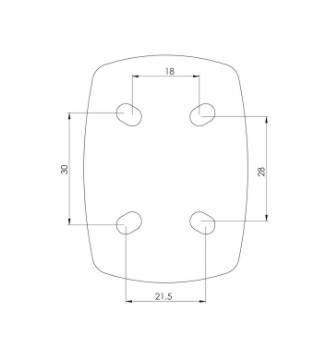 LAMPA NAWIGACYJNA BIAŁA 135 stopni L5974580