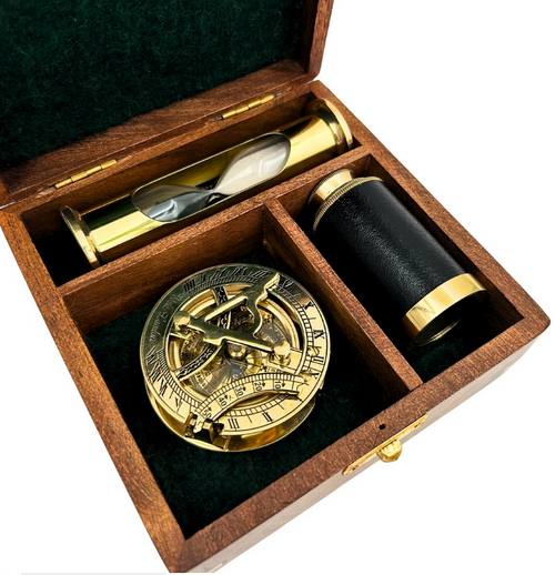 ZESTAW UPOMINKOWY KOMPAS LUNETA KLEPSYDRA NC102365