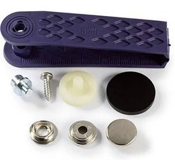NAPY METALOWE ,15 MM - ZESTAW 10 SZTUK E0390211