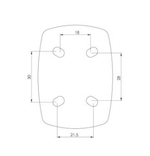 LAMPA NAWIGACYJNA BIAŁA 225 STOPNI L5974560