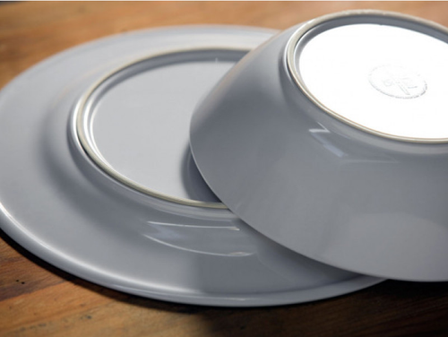 ZESTAW NACZYŃ VENEZIA Z MELAMINY 6 OS. 24 EL. 68144