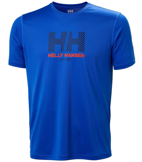 KOSZULKA MĘSKA HELLY HANSEN  HH TECH GRAPHIC T-SHIRT 2.0 UPF 50+ 49574 543