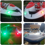 LAMPY NAWIGACYJNE LED PORT & STARBOARD 112,5 st. WPUSZCZANE HF65-800B