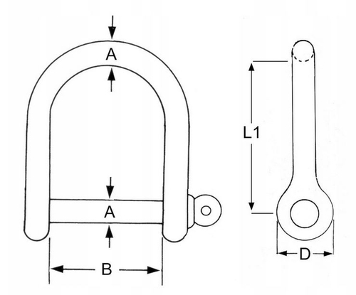 SZEKLA MOSIĘŻNA OKRĄGŁA 5 4MM PA86