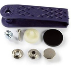 NAPY METALOWE ,15 MM - ZESTAW 10 SZTUK E0390211