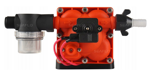 POMPA WODY CIŚNIENIOWA SAMOZASYSAJĄCA 12V 11,3L 3,8 bar SFDP1-030-055-42