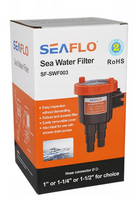 FILTR WODY MORSKIEJ ZABURTOWEJ CHŁODZĄCEJ 25-32-38mm SF-SWF003 SEAFLO