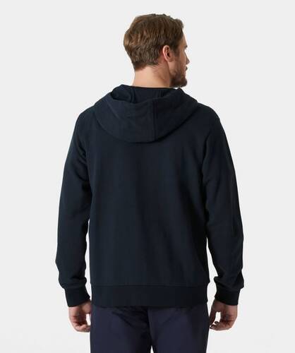 BLUZA MĘSKA Z KAPTUREM HELLY HANSEN LOGO FULL ZIP HOODIE 30393 597