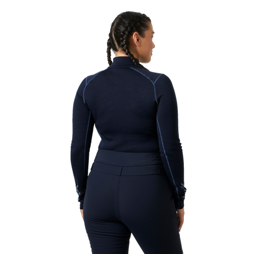 BLUZKA TERMICZNA DAMSKA HELLY HANSEN W LIFA MERINO 1/2 ZIP 49410 600