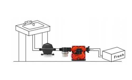 HYDROFOR ZBIORNIK WYRÓWNAWCZY WODY SFAT-100-125-01 1L