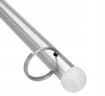 MASZT DO BANDERY FLAGSZTOK STALOWY 39CM 54008