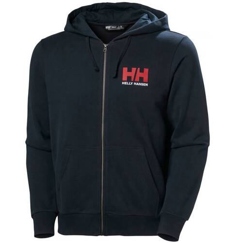 BLUZA MĘSKA Z KAPTUREM HELLY HANSEN LOGO FULL ZIP HOODIE 30393 597