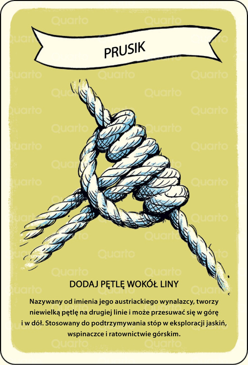 POZNAJ WĘZŁY - ZESTAW DO NAUKI WIĄZANIA LIN