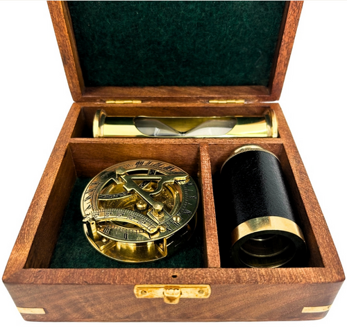 ZESTAW UPOMINKOWY KOMPAS LUNETA KLEPSYDRA NC102365