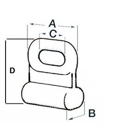 PEŁZACZ ŻAGLA HOLT 10 mm HPN018 OKRĄGŁY