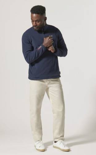 BLUZA MĘSKA MUSTO SNUG FLEECE 2.0 82284 597 GRANATOWA