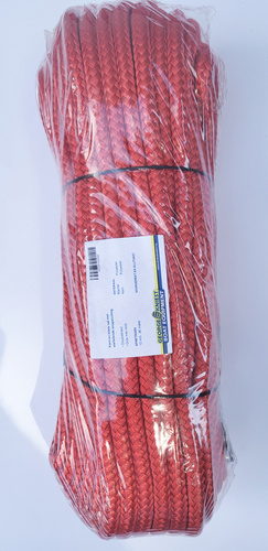 FAŁ ZE SNAPSZEKLĄ 10mm/36M POLIESTER CZERWONY