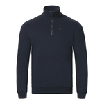 BLUZA MĘSKA MUSTO ORIGINAL 1/4 ZIP NECK SWEAT 85083 597