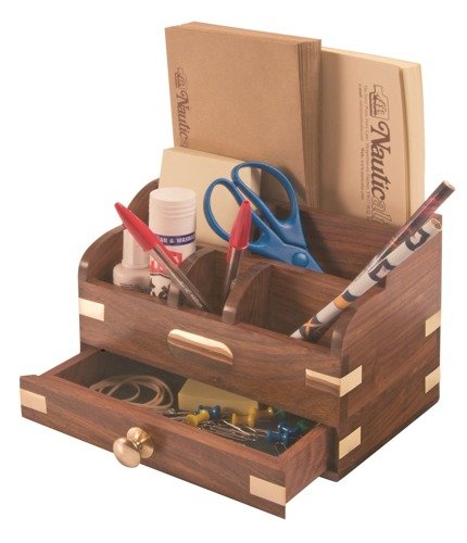 ORGANIZER DREWNIANY NA BIURKO 7229