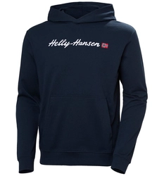 BLUZA Z KAPTUREM HELLY HANSEN CORE GRAPHIC SWEAT HOODIE 53924 596