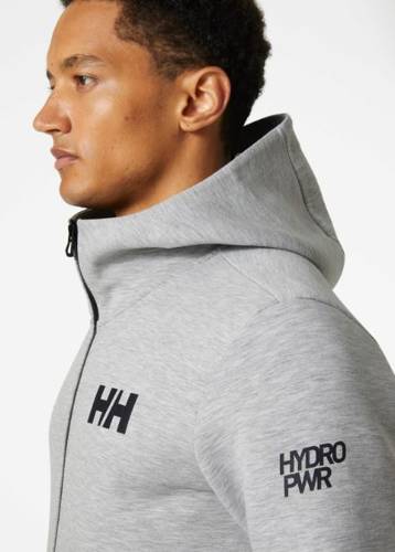 BLUZA MĘSKA HELLY HANSEN HYDROPOWER OCEAN JACKET 34264 949 GREY MELANGE