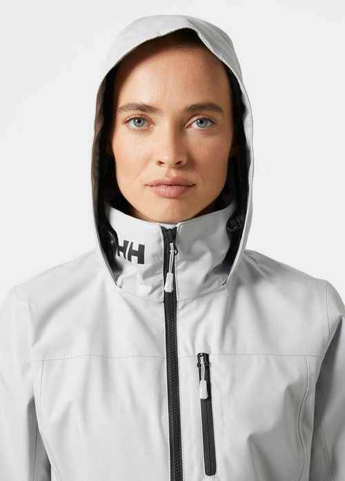 KURTKA ŻEGLARSKA DAMSKA HELLY HANSEN W CREW HOODED 2.0 JKT 34448 853
