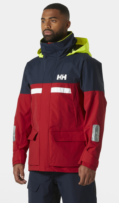 KURTKA SZTORMIAK HELLY HANSEN PIER 4.0 JKT 34484 162 RED