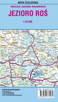 MAPA laminowana - JEZIORO ROŚ
