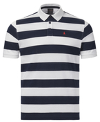 KOSZULKA POLO MUSTO ORIGINAL STRIPED SHORT-SLEEVE 85105 599