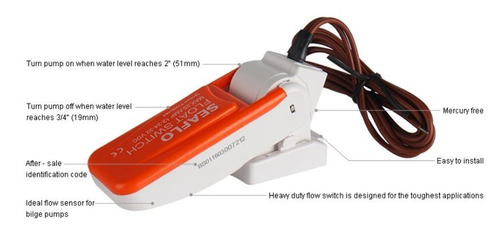 WŁĄCZNIK PŁYWAKOWY POMPY ZĘZOWEJ SEAFLO SFBS-20-01