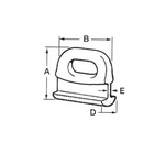 PEŁZACZ DO ŻAGLA14MM KOMPLET 4 SZTUK 11MM C15013