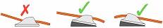 PODSTAWA KNAGI Clamcleat® na liny od 3-6 mm CL802