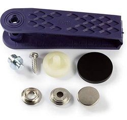 NAPY METALOWE ,15 MM - ZESTAW 10 SZTUK E0390211