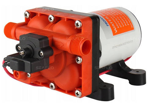 POMPA WODY CIŚNIENIOWA SAMOZASYSAJĄCA 12V 11,3L 3,8 bar SFDP1-030-055-42